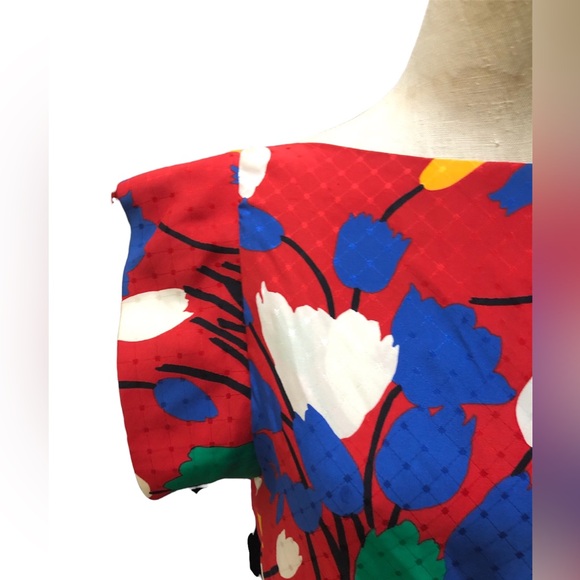 FINAL MARKDOWN Vintage Rainbow Color Block 2 pc. Set XS Rare - Picture 3 of 10